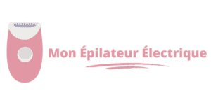 Un rasoir électrique rose avec les mots mon épilateur électrique.
